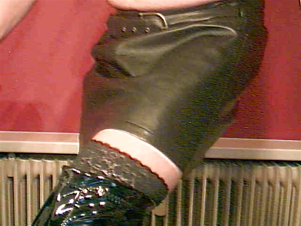 5P New leather skirt