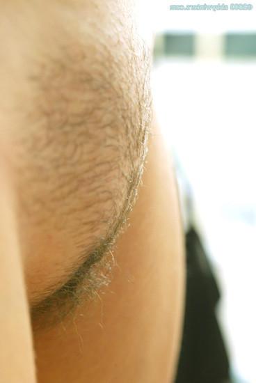 15P Hairy blonde natural bush