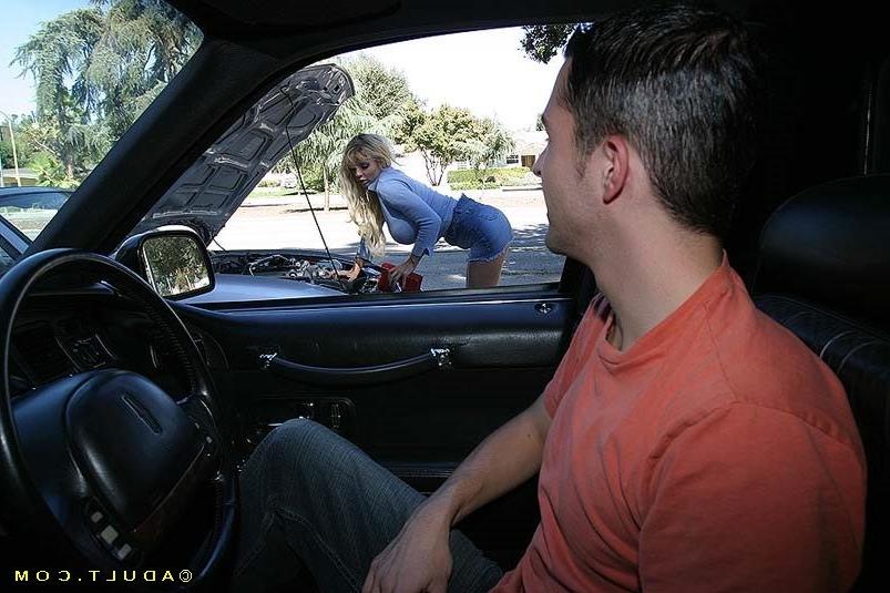 15P Blonde milf whore gets her huge melons fucked