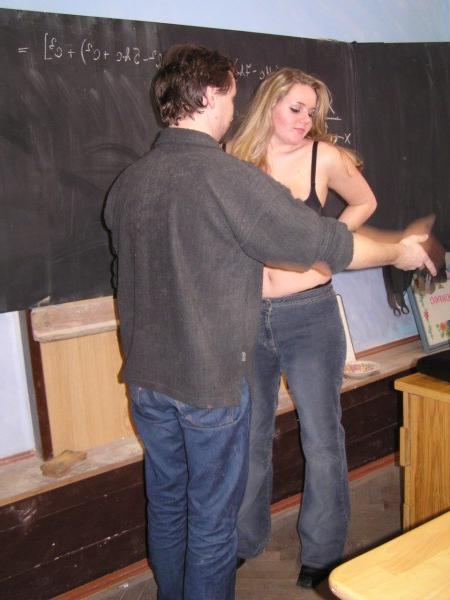 16P Plump busty college girl gets some