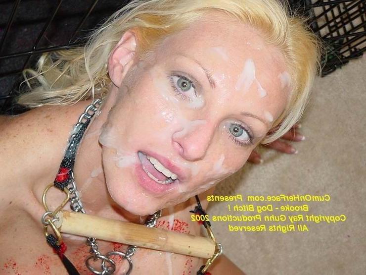 16P Blonde girl gangbang cumshot