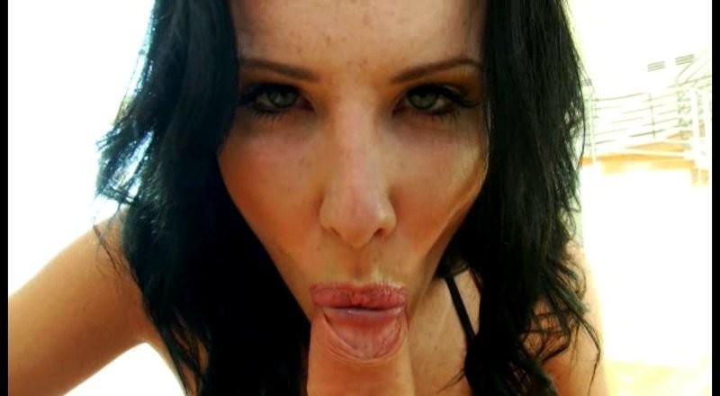 16P Horny pornstar Katie St. Ives giving a pov blowjob