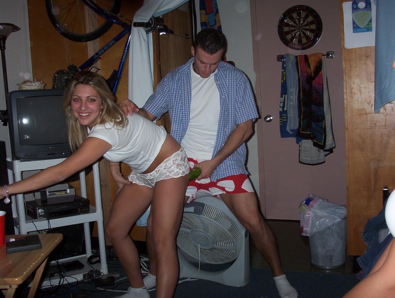 12P Dorm hot sex orgy with dirty college girls