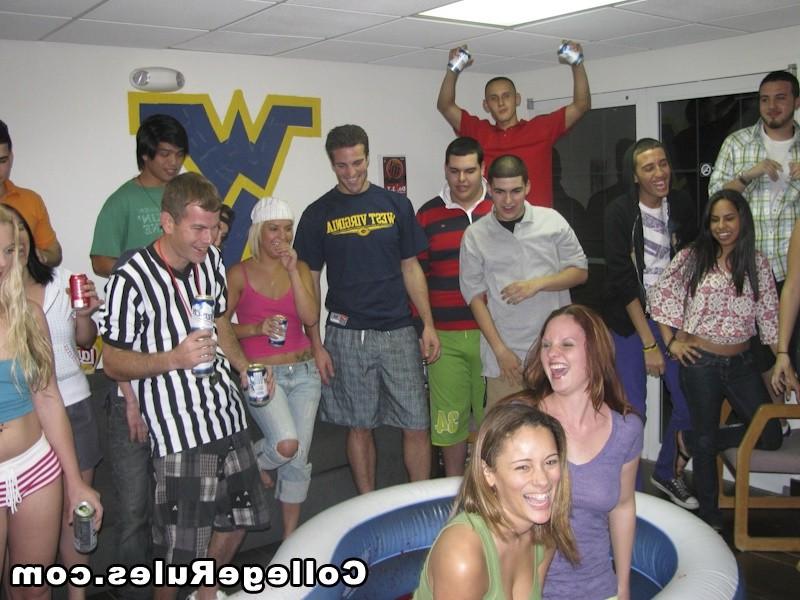15P Naughty college girls were drunk and having girl to girl sex