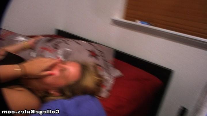 15P Hot college girls love blowjob