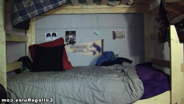 15P Pretty college girl is fucked from behind after party