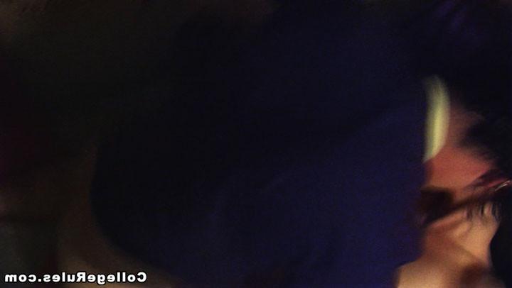 15P Drunk college girl gives her man a non-stop blowjob