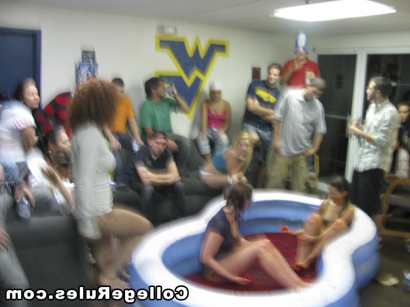 15P Busty college girl is fucked by three pervert boys