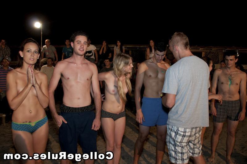 15P Busty college girl is fucked by three pervert boys