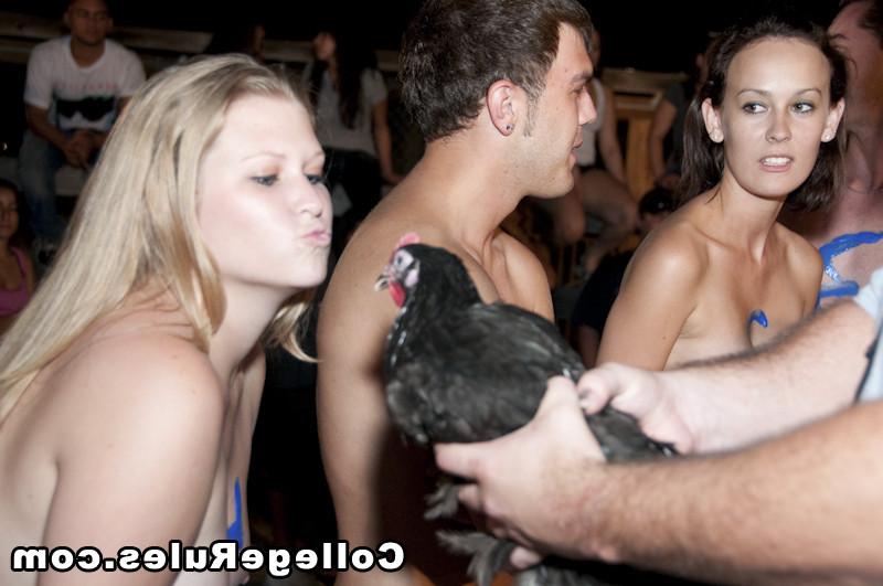 15P Busty college girl is fucked by three pervert boys