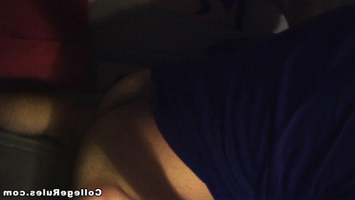 15P Drunk college girl gives her man a non-stop blowjob