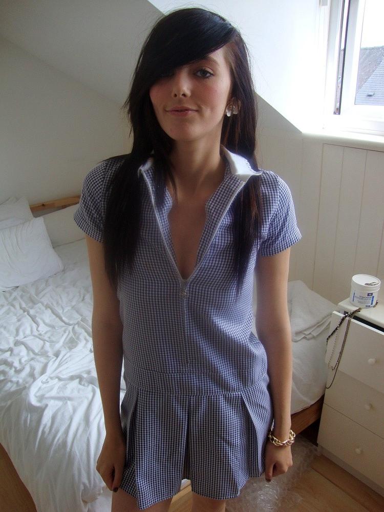 16P Skinny teen ass