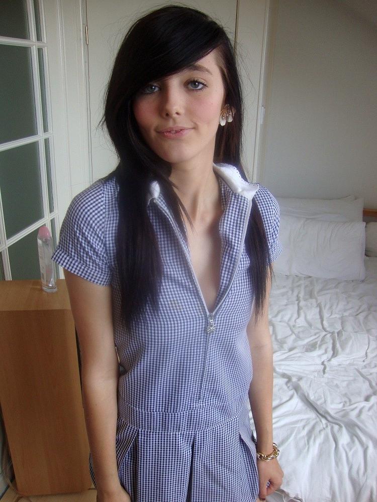 16P Skinny teen ass