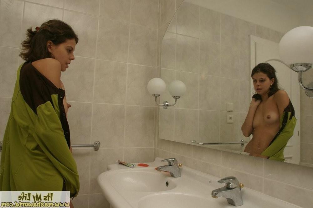15P Beautiful young lady undressing