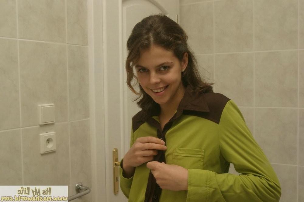 15P Beautiful young lady undressing