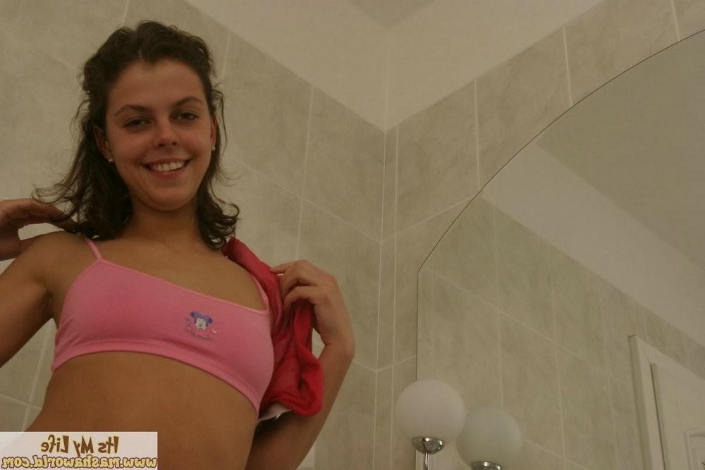 15P Beautiful young lady undressing