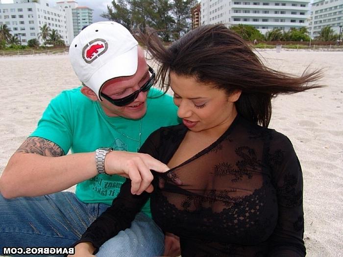 15P Big boobed latina gets ready for oiled up fucking