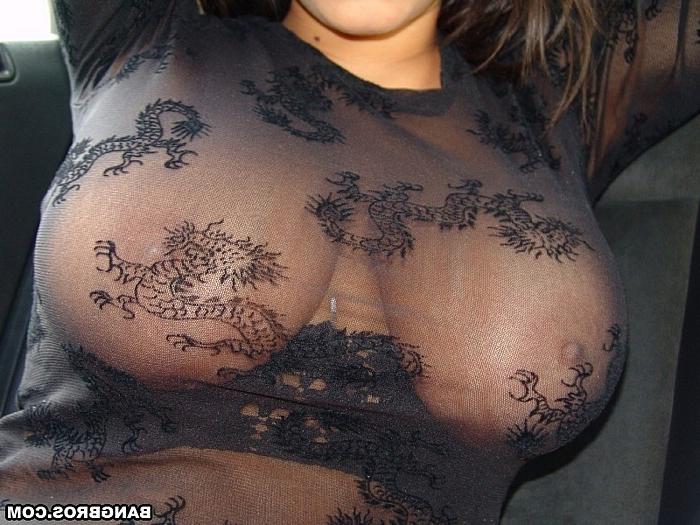 15P Big boobed latina gets ready for oiled up fucking