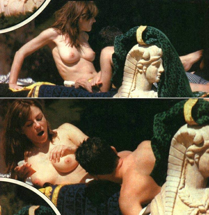 15P Elizabeth Hurley amazing nude tits and hairy bush