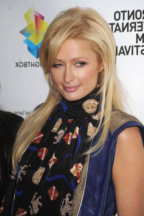 16P Paris Hilton showing her nice small tits on yacht