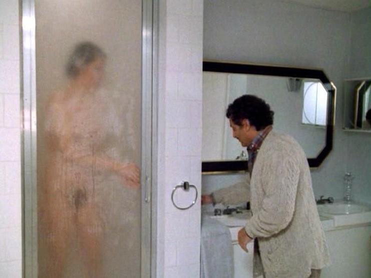 16P Sigourney Weaver shows pert titties and bush
