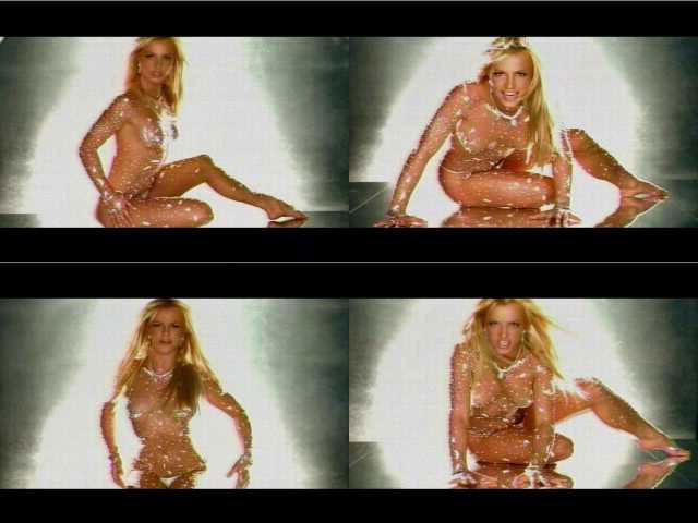 16P Britney Spears famous blowjob video caps