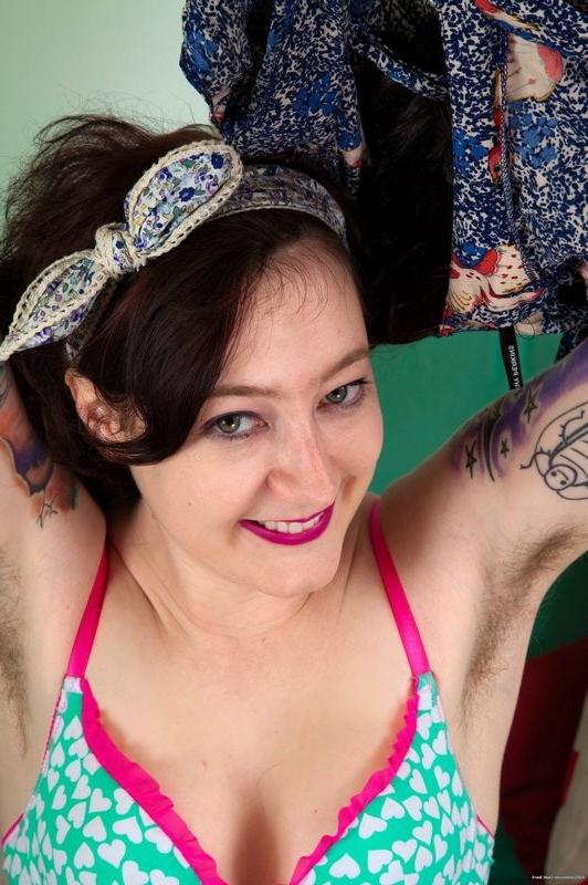 15P Emma got great tats and a hairy pussy