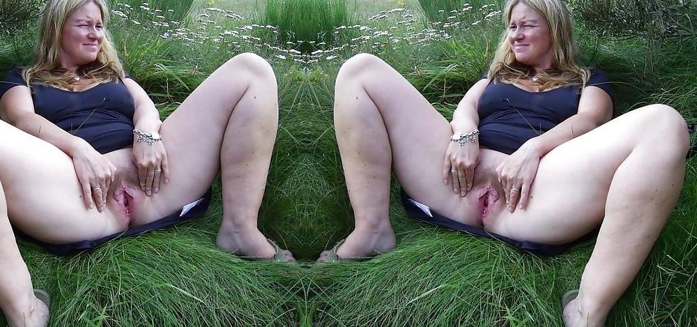 6P Double and more. Teen in jeans.Saggy. Karin spreizt.