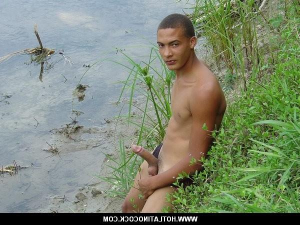 16P Hot Latino twink masturbating