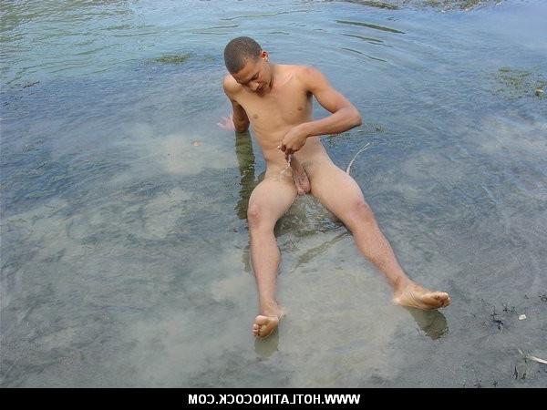 16P Hot Latino twink masturbating