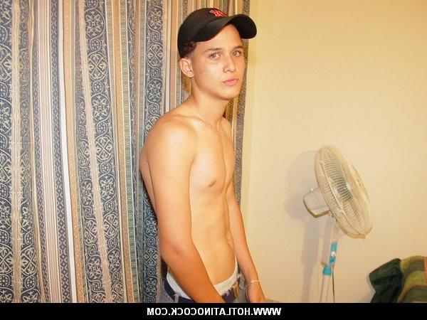 16P Hot Latino twink masturbating