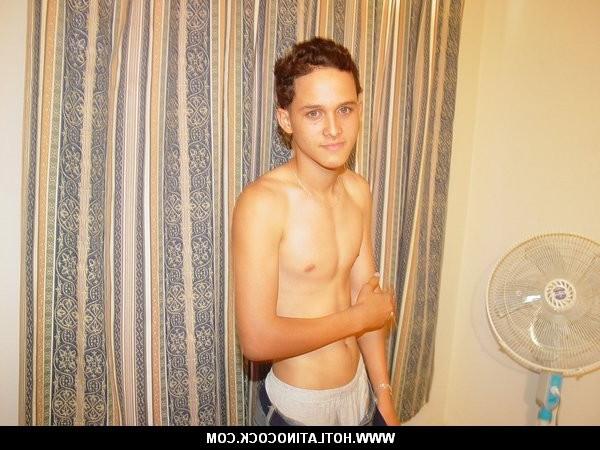 16P Hot Latino twink masturbating