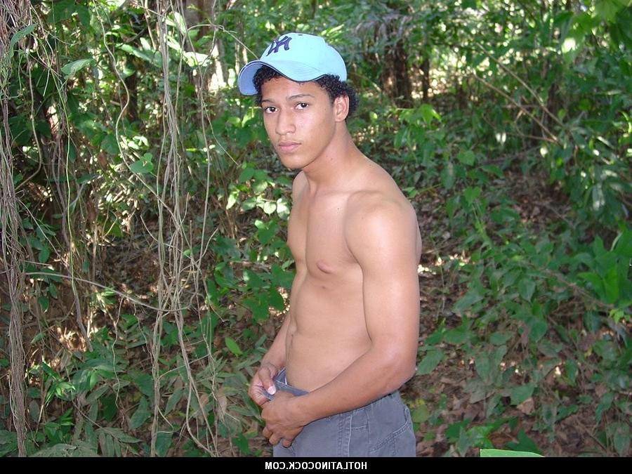 14P Hot Latino twink masturbating