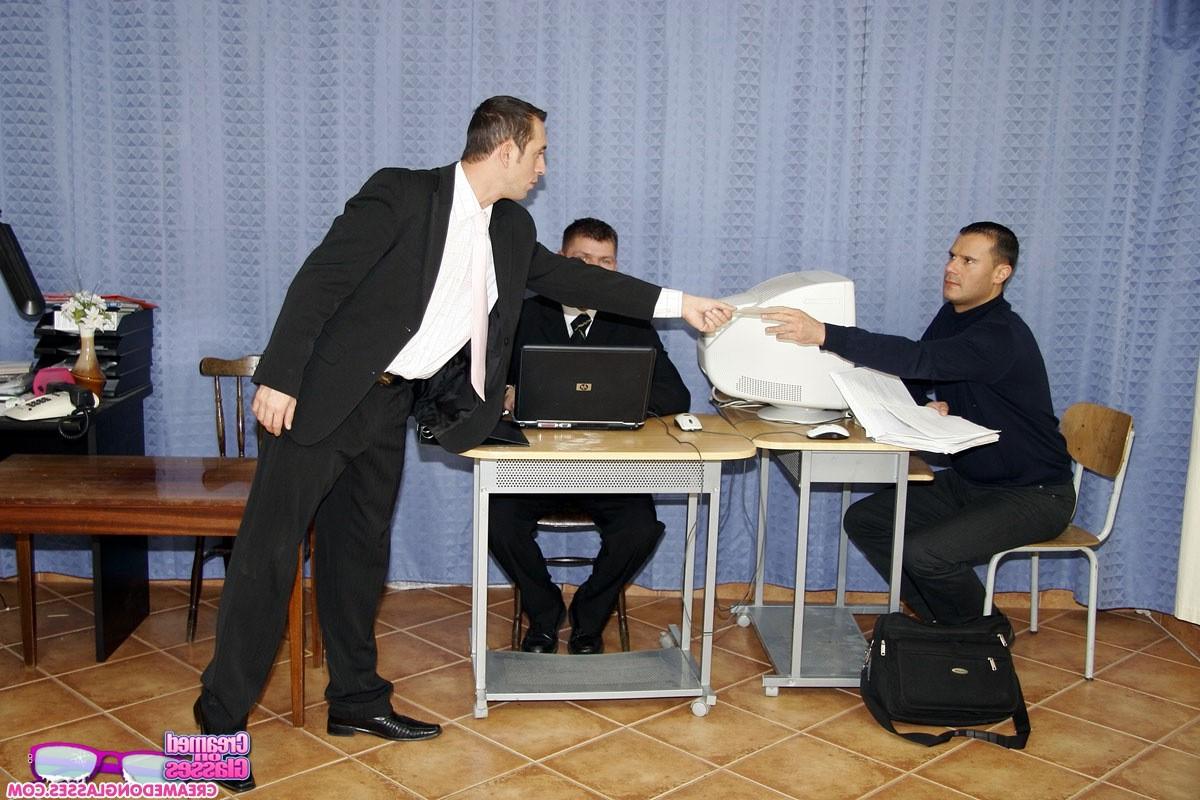 14P Secretary gangbanged at work by all her male colleagues