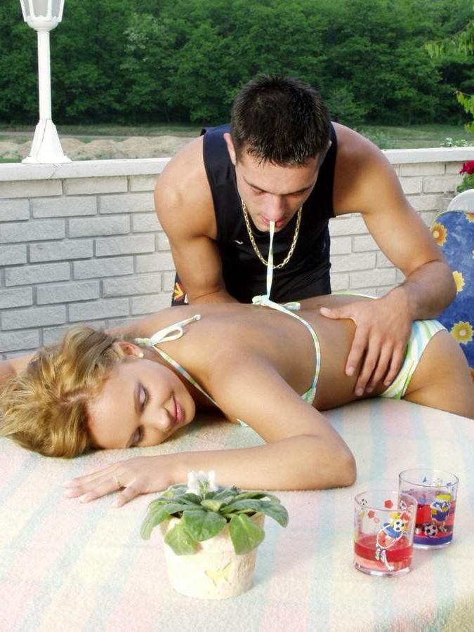 16P Latina lover does wet blowjob sex and gets cumshot