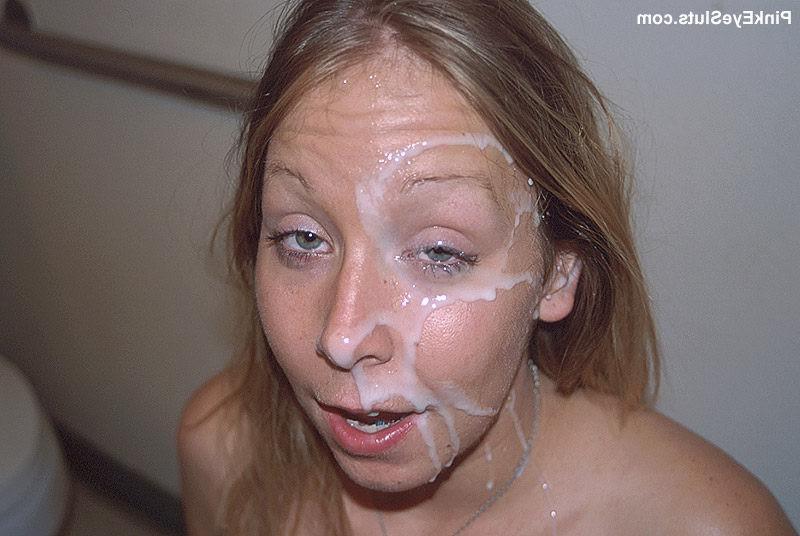 16P teen blowjob and cumshot in the eyes