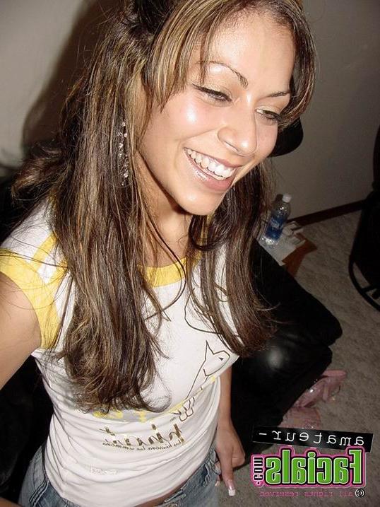 16P latina blowjob and facial cumshot