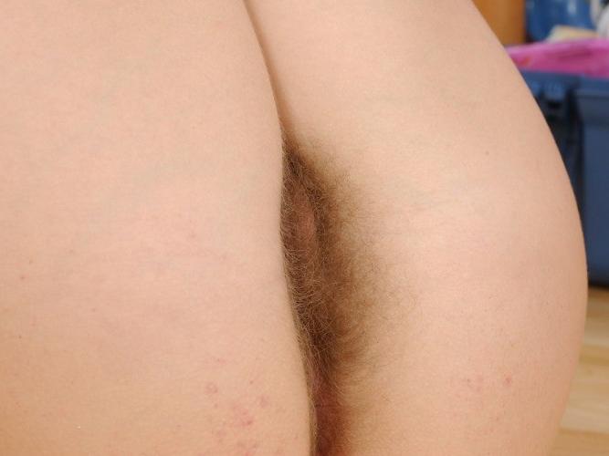 17P Teen stuffing her hairy pussy