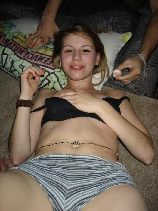 15P Drunk College Girls Flashing And Teasing Frat Assholes