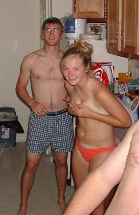 15P Drunk College Girls Flashing And Teasing Frat Assholes
