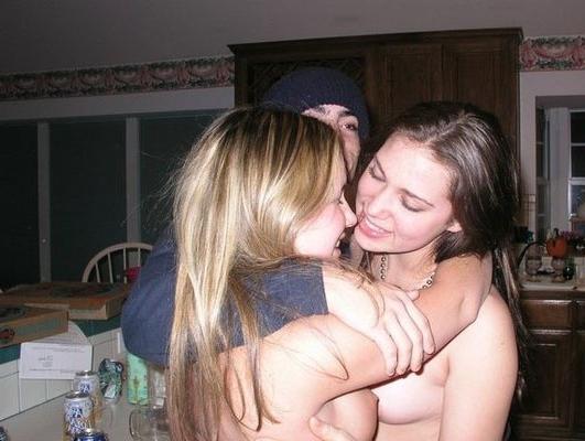15P Drunk Chicks Flashing Big Perky College Girl Tits