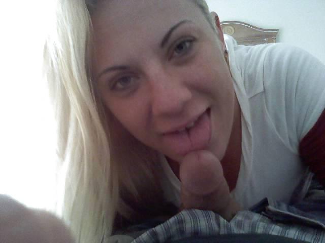 15P Amber deep throat my thick cock
