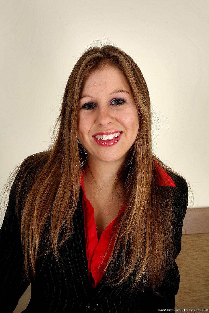 15P Hairy bush secretary spread posing