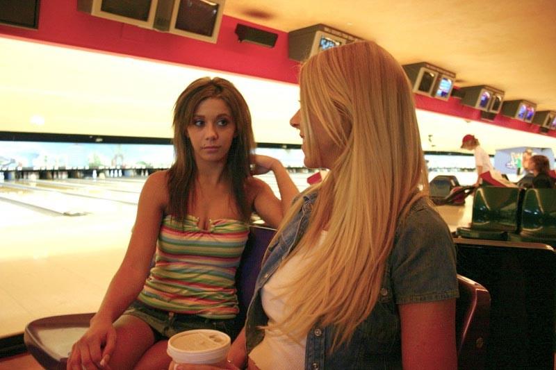 17P Horny married couple seducing a young lovely coed into ffm orgy