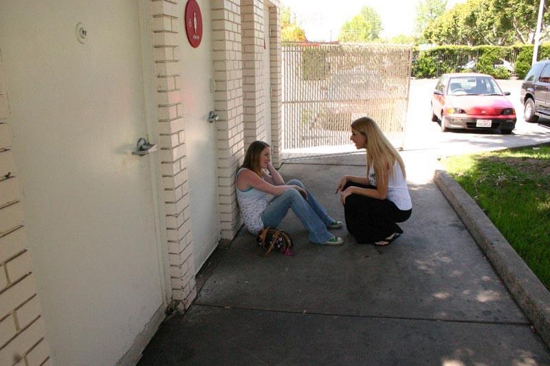 17P Young sexy shy coed seduced into threesome ffm orgy by a couple