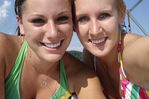 15P Very happy amateur teens with perfect bodies strip
