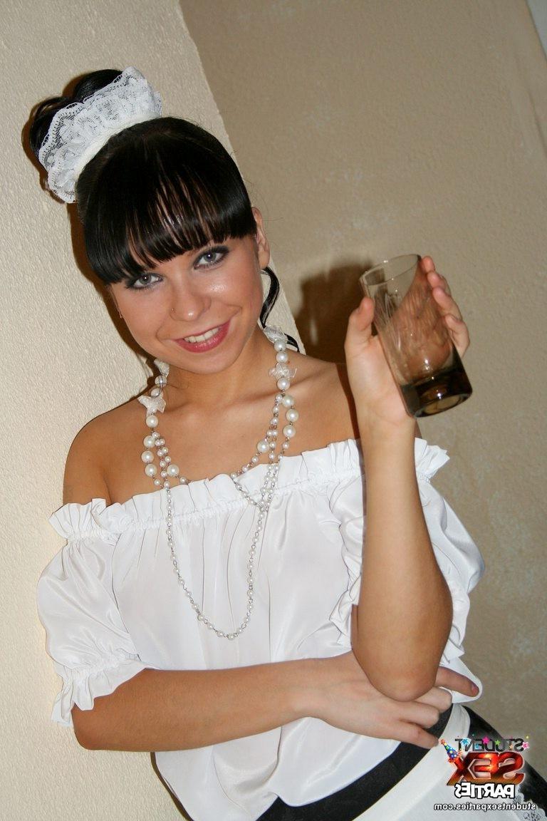 16P Russian college girl gets gangbanged at party