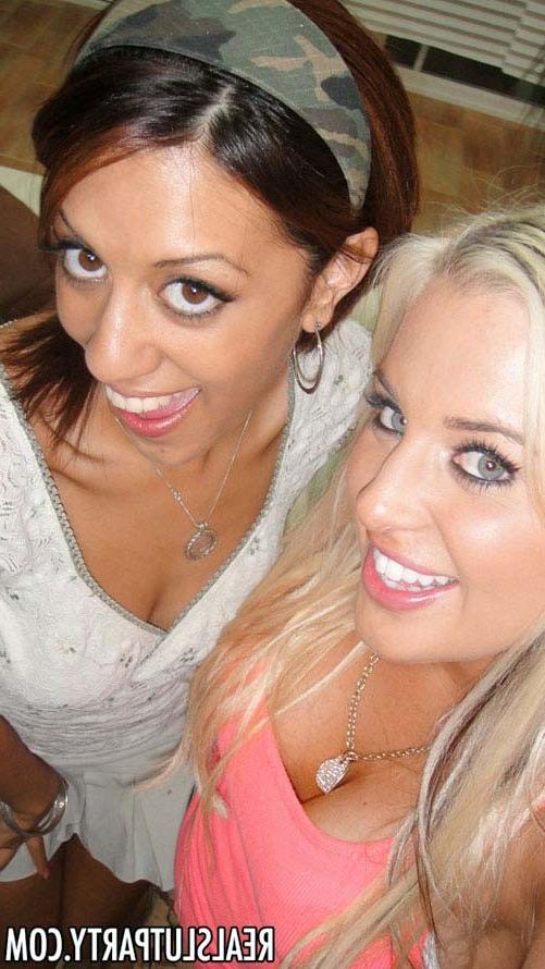 15P Drunk redhead brunette and blondes hardcore fuck party