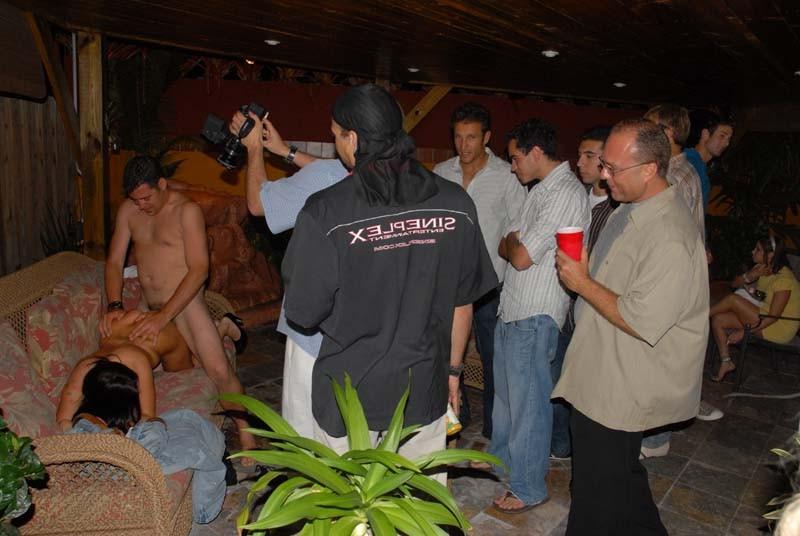 16P Drunk coed babes hardcore group sex party