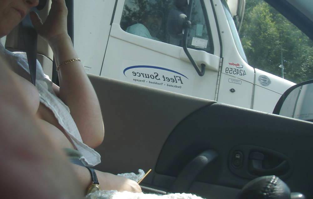 12P Flashing truckers 1